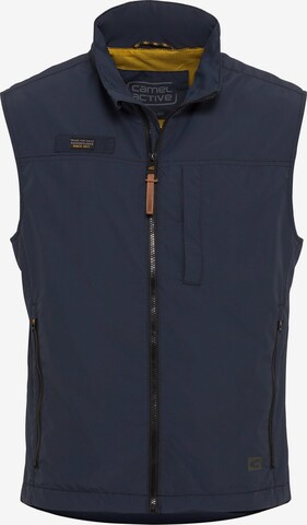 CAMEL ACTIVE Bodywarmer in Blauw: voorkant