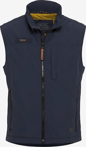 CAMEL ACTIVE Vest in Blue: front