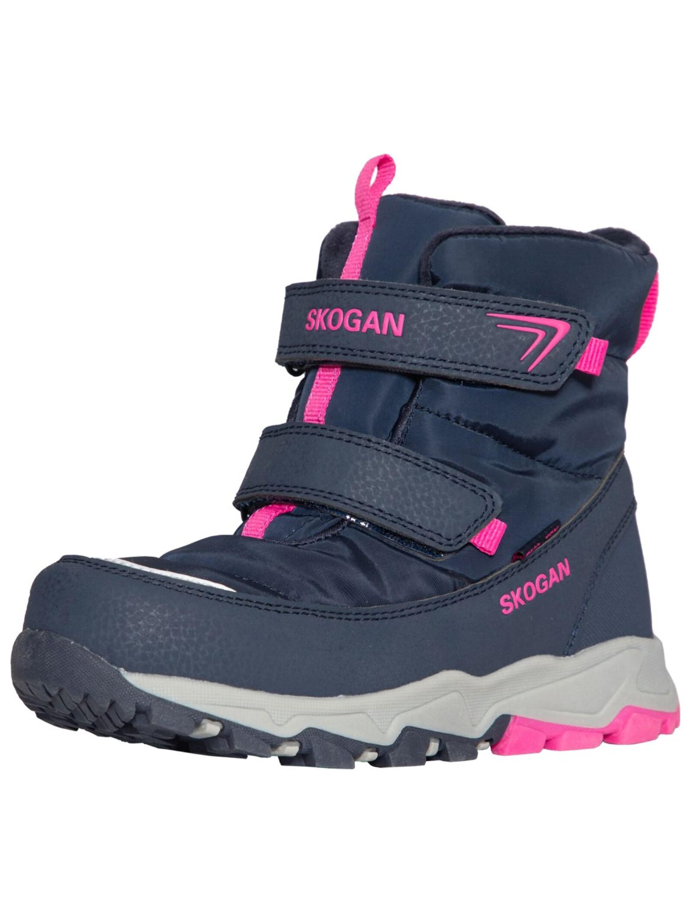 SKOGAN Snow boots in Blue: front