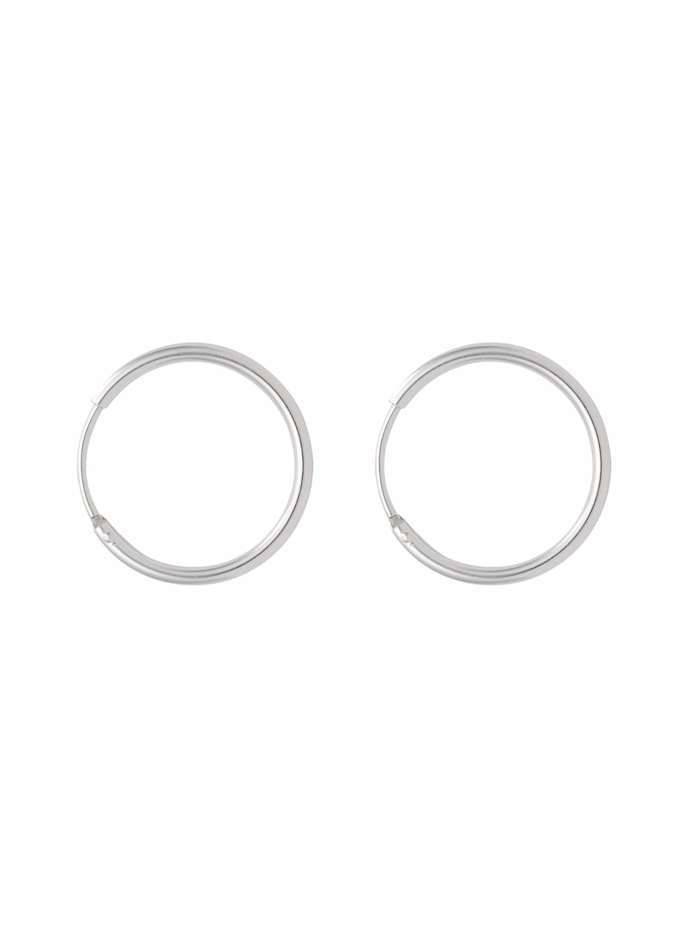 Adelia´s Earrings in Silver: front