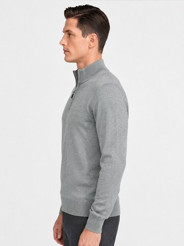 ALLTHEMEN Sweater 'Maschenzug' in Grey