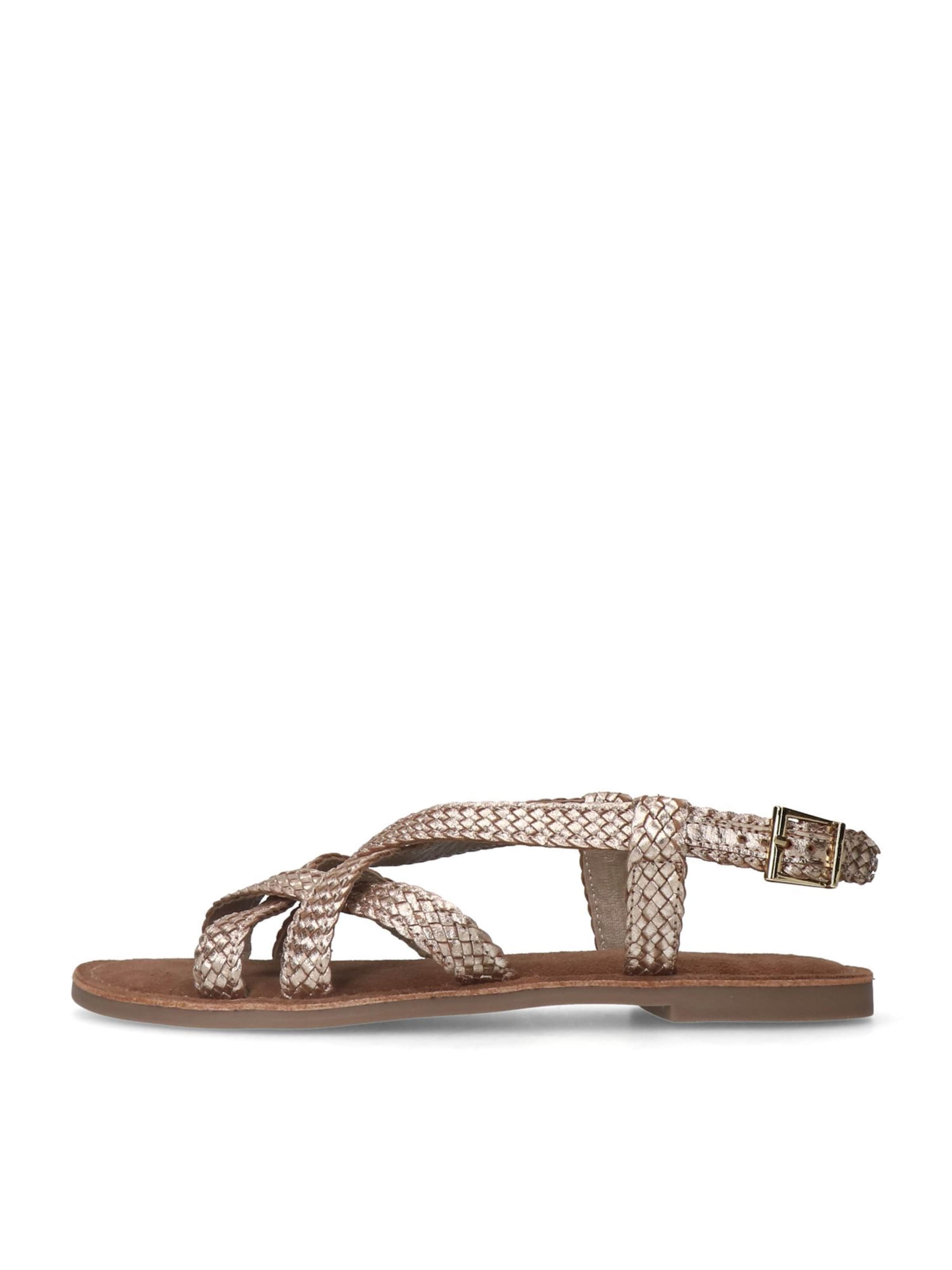 Sandales MANFIELD en or