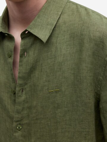 Adolfo Dominguez Regular Fit Skjorte i grøn