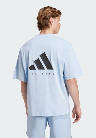 ADIDAS PERFORMANCE - Camiseta funcional 'Power' en azul: frente