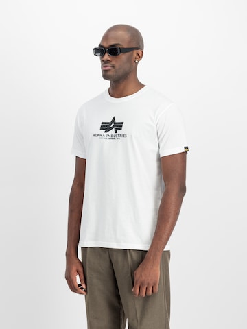 ALPHA INDUSTRIES Shirt in Weiß