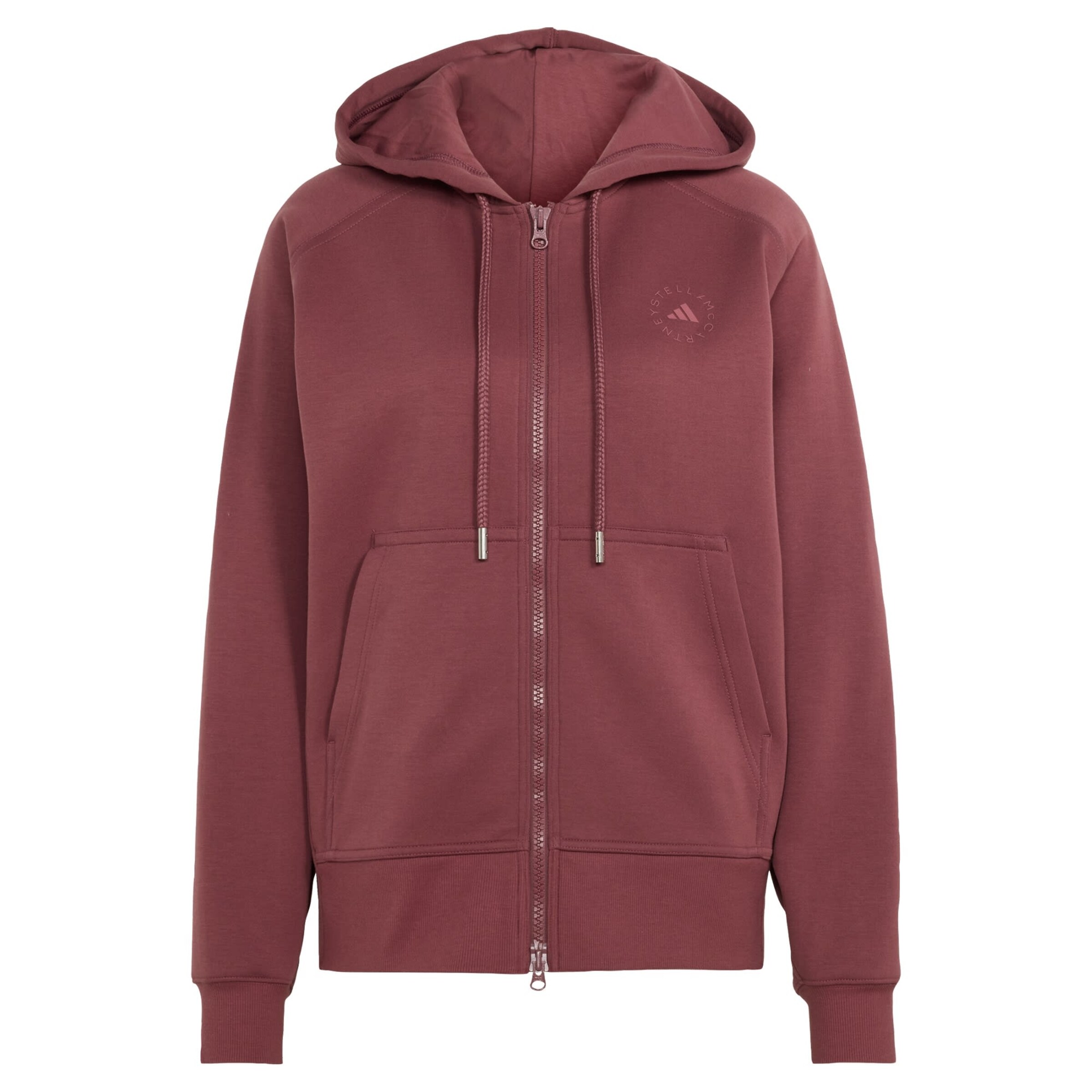 ADIDAS BY STELLA MCCARTNEY Sports sweat jacket in Red: front