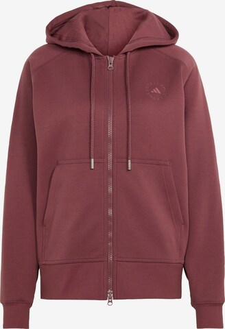 ADIDAS BY STELLA MCCARTNEY Sports sweat jacket in Red: front