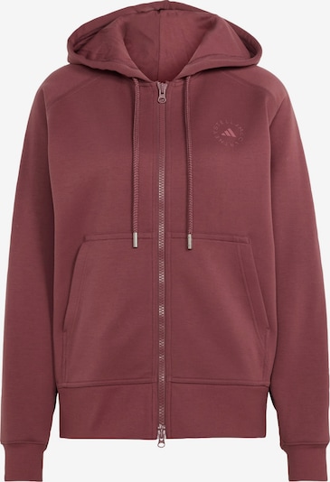 ADIDAS BY STELLA MCCARTNEY Sports sweat jacket in XS in Burgundy, Item view