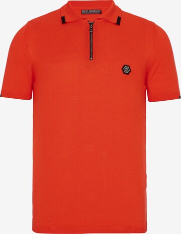 Redbridge Poloshirt 'Arvada' in Rot: predná strana