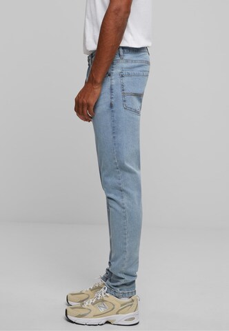 Urban Classics Tapered Jeans in Blauw