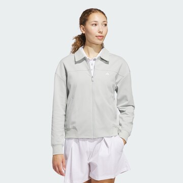 ADIDAS PERFORMANCE Sportjacke 'Go-To' in Grau: Vorderseite