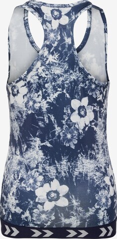 Hummel Sports Top 'Nanna' in Blue