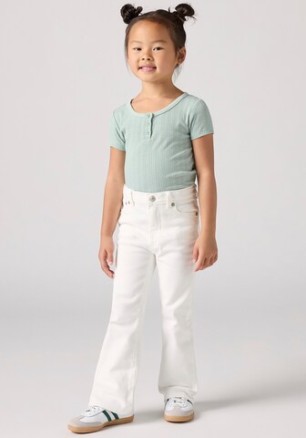 Levi's KidsBootcut/trapezice Traperice '726' - bijela boja: prednji dio