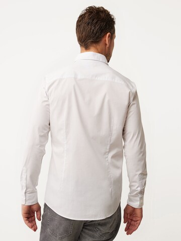 MEXX Regular fit Button Up Shirt 'BOB' in White