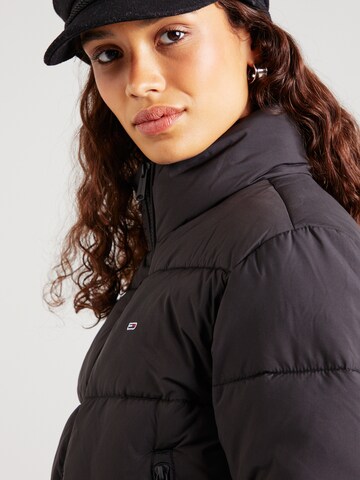 Tommy Jeans Between-season jacket 'ESSENTIAL' in Black