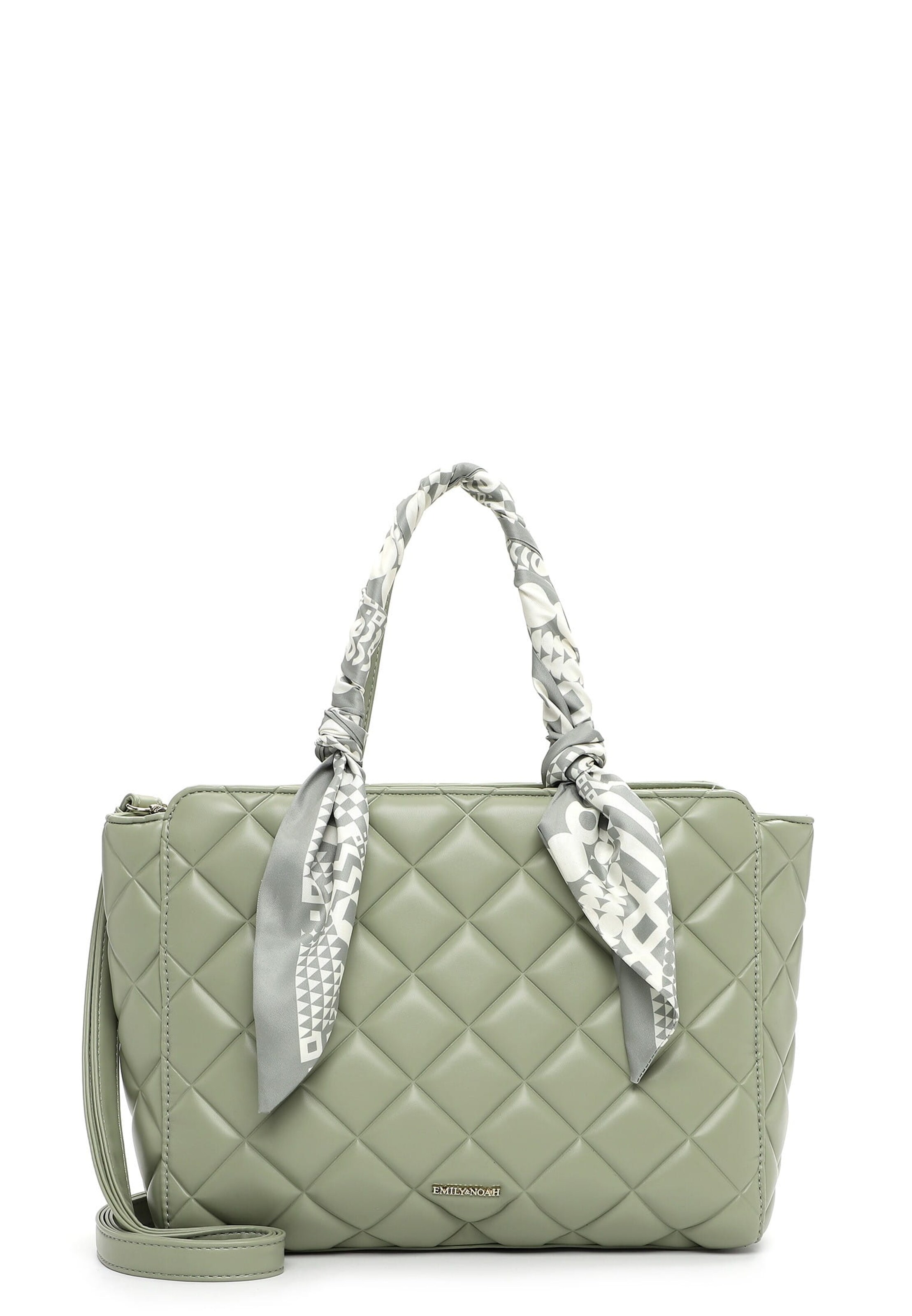 Emily & Noah Shopper in Grün: Vorderseite