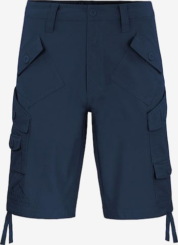 Regular Pantalon outdoor 'Sonora' normani en bleu : devant
