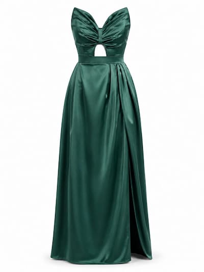GRAZIA STORE Abendkleid 'Ajsa'‌‌‌‌‌‌‌‌ in 34 in grün, Produktansicht