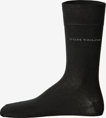 TOM TAILOR Socken in Schwarz