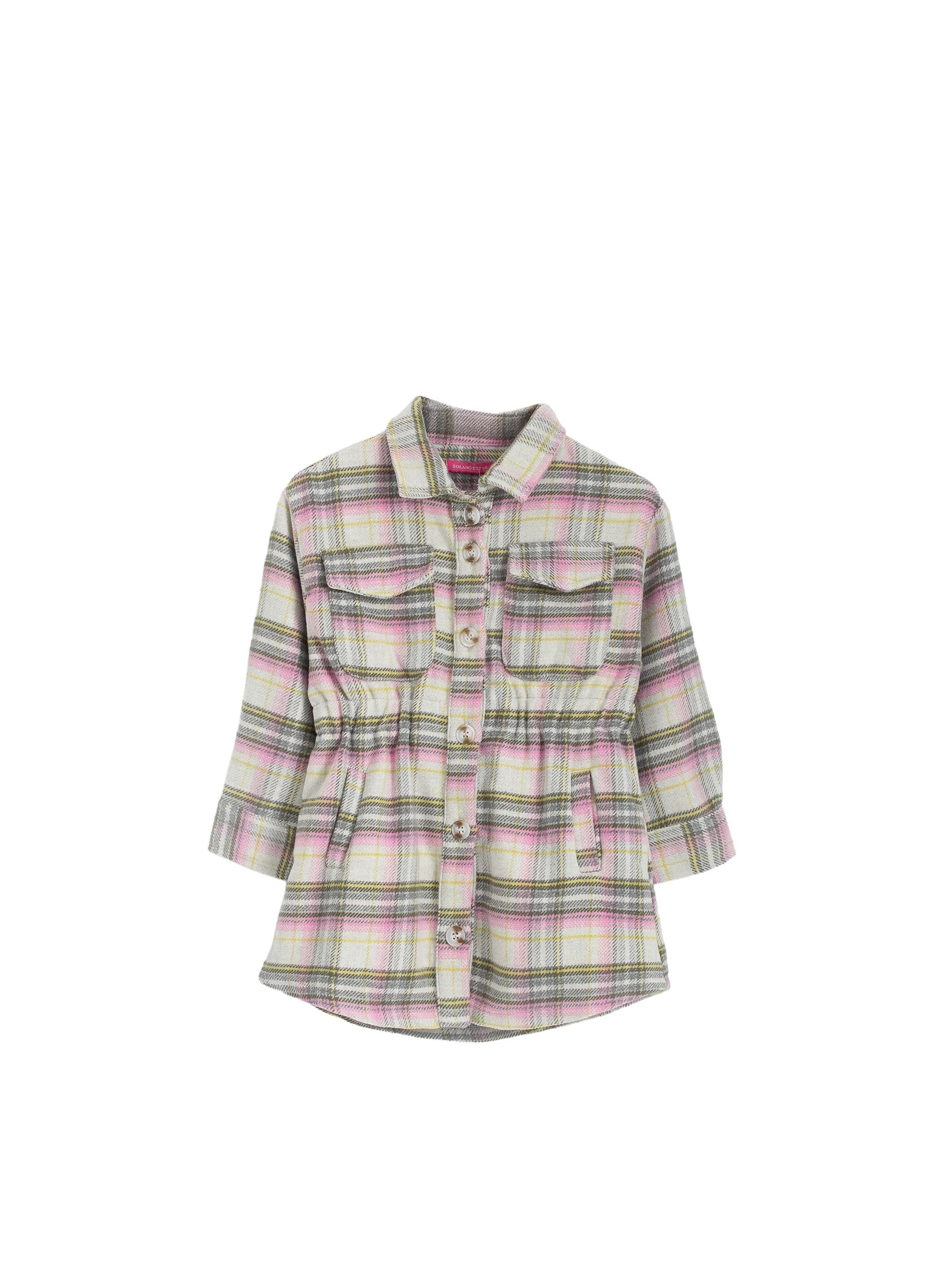 Robe Solang en gris : devant