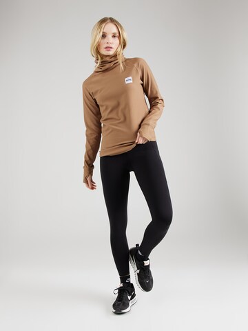 Eivy Performance Shirt 'Icecold Gaiter' in Brown