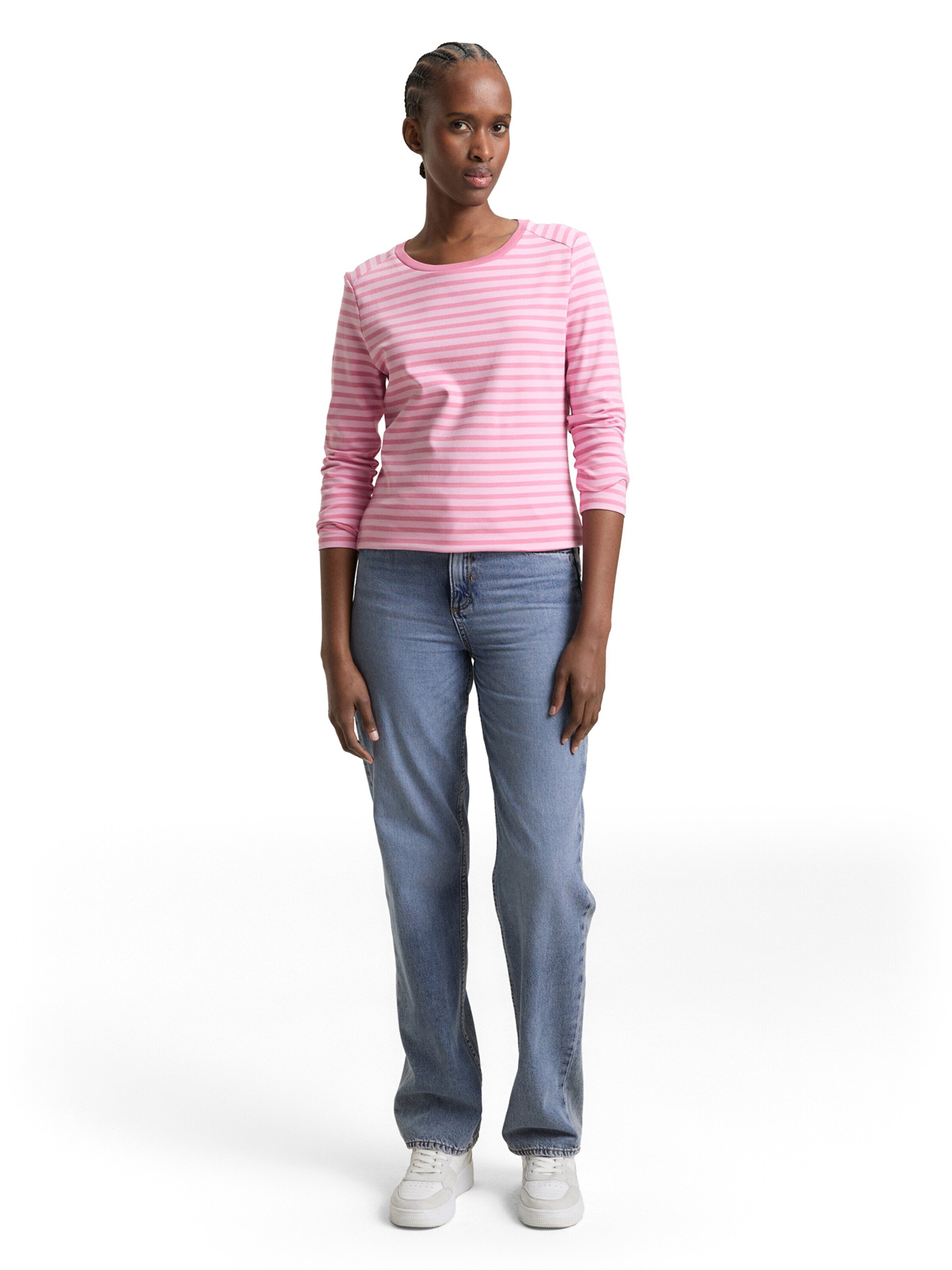 TOM TAILOR DENIM Тениска в розово