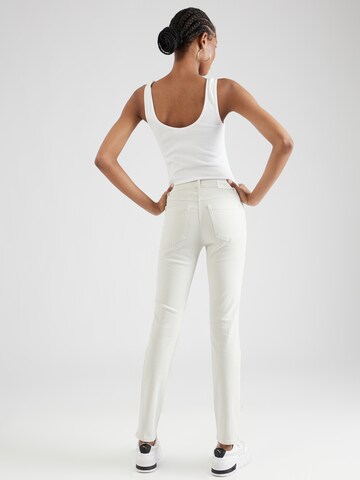 GERRY WEBER Slimfit Jeansy w kolorze beżowy