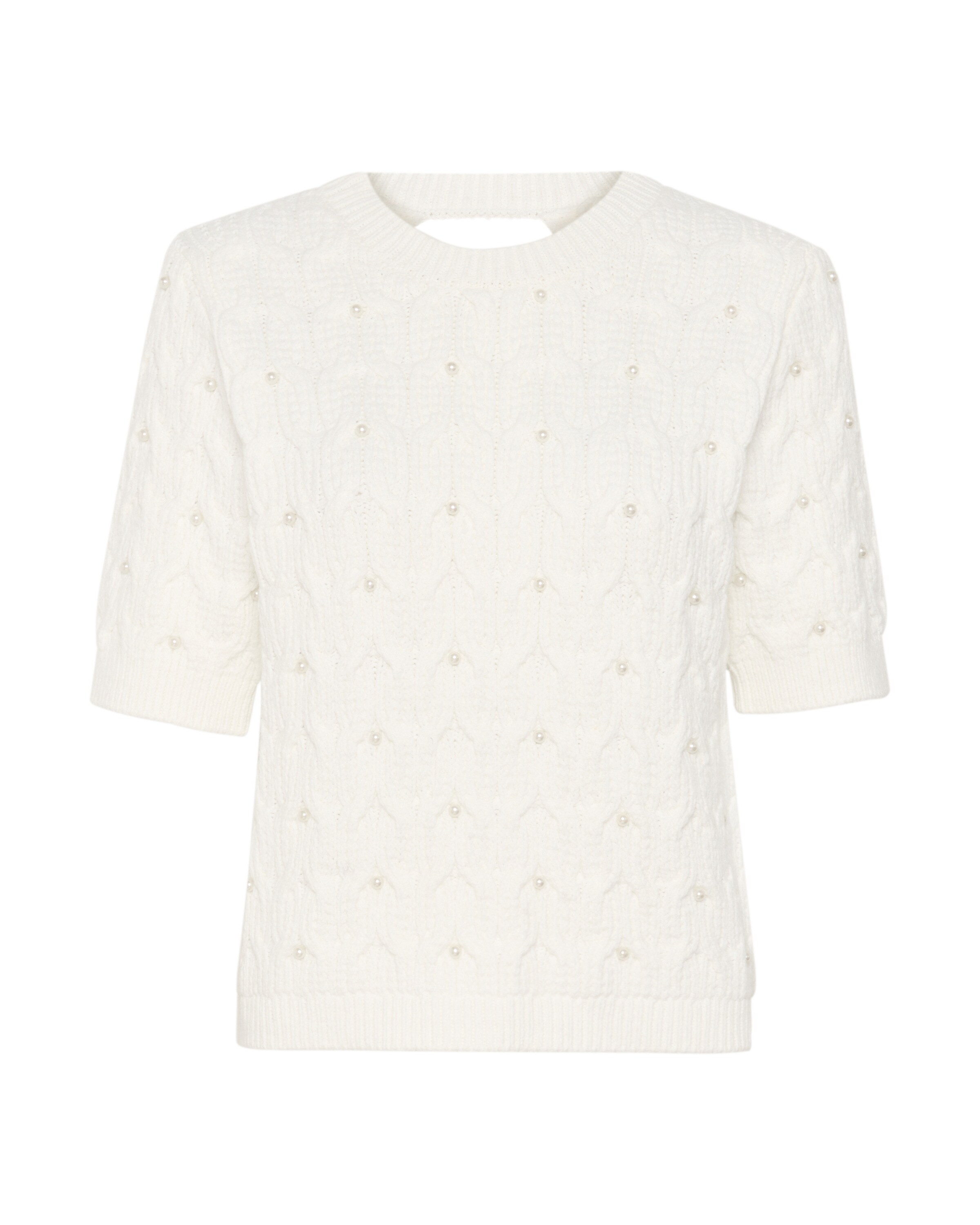 Pull-over 'Rinya' Kaffe en blanc : devant