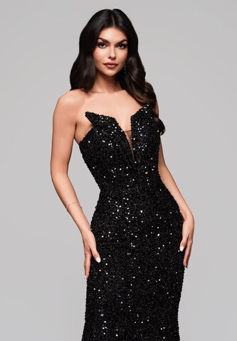 Ombre Evening dress in Black