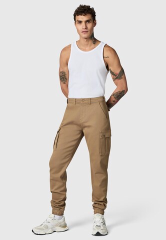 Effilé Pantalon cargo 'Siwas' Peak Time en marron