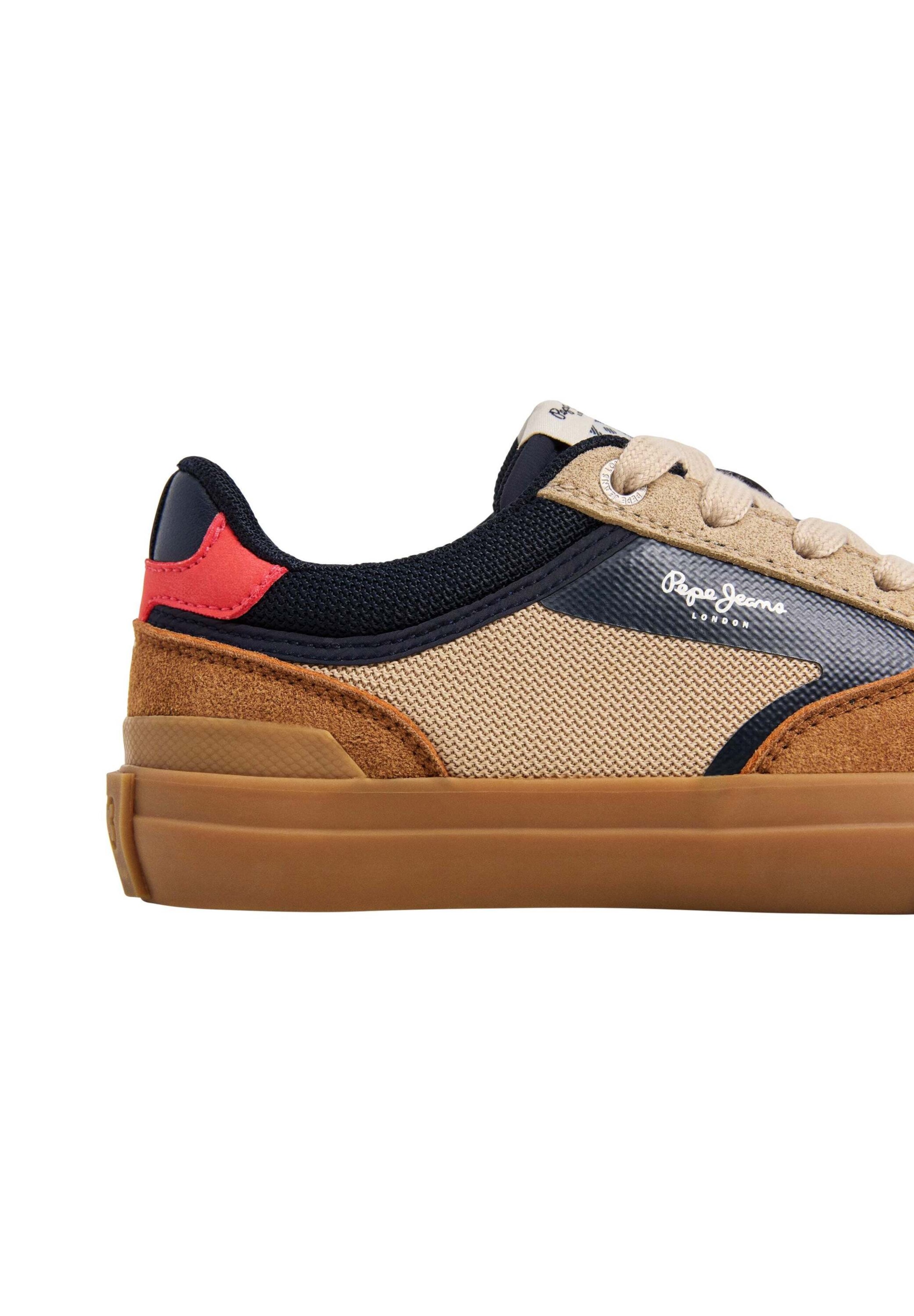 Sneaker 'Kenton Street' di Pepe Jeans in marrone