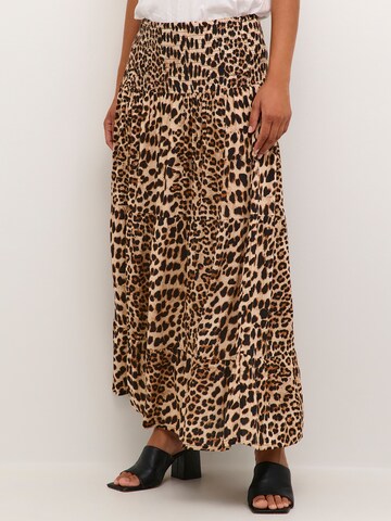 Kaffe Skirt in Beige