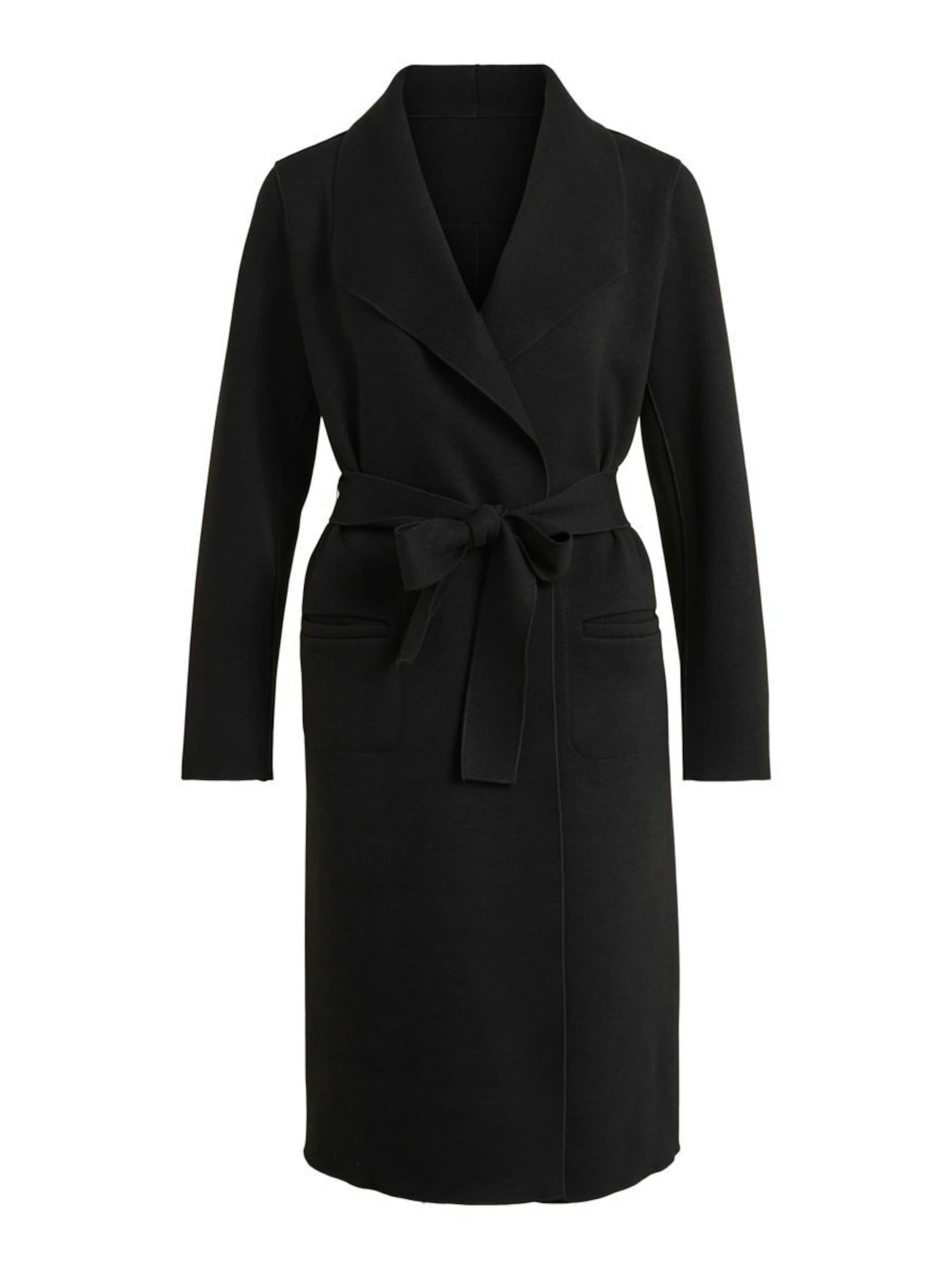 VILA Overgangsfrakke 'JUICE' i sort: forside