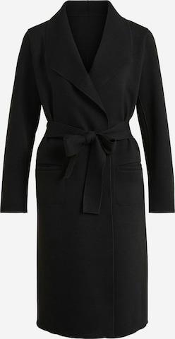 VILA Přechodný kabát – černá: přední strana