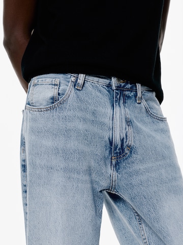 Pull&Bear Loosefit Farmer - kék