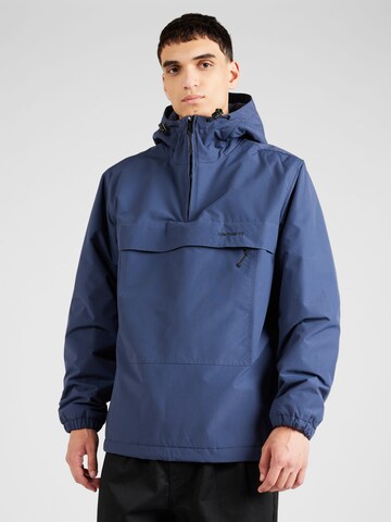 Carhartt WIP - Chaqueta de entretiempo en azul: frente