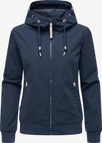Ragwear Weatherproof jacket 'Oggie' in Blue: front