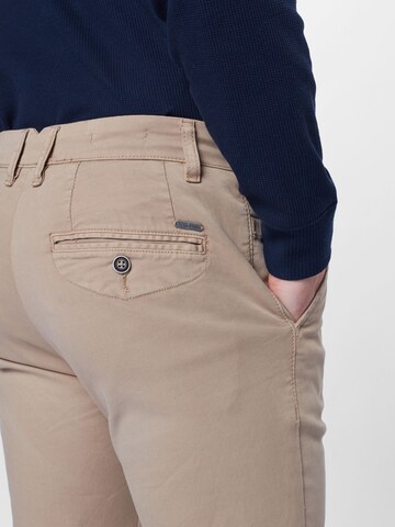 JACK & JONES Slim fit Chino Pants 'Marco Fred' in Beige