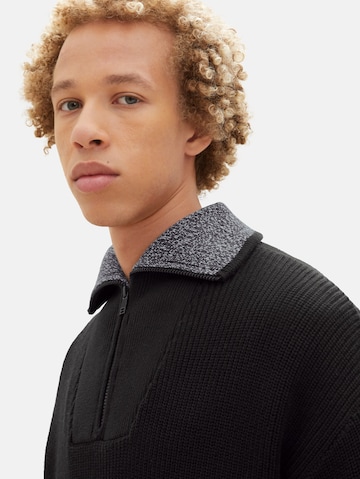 Pullover di TOM TAILOR DENIM in nero