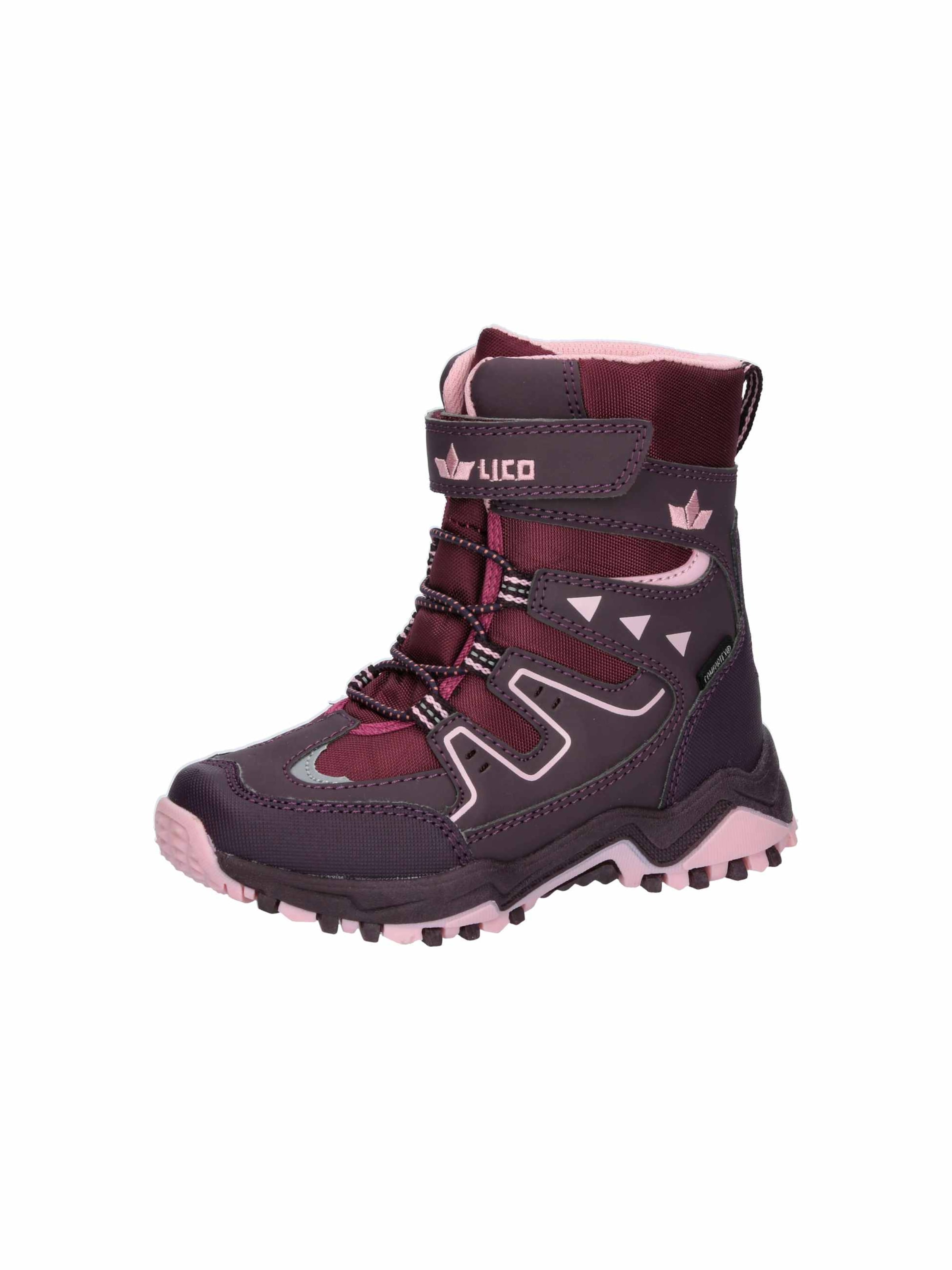 LICO Stiefel 'Raseborg' in Rot: Vorderseite