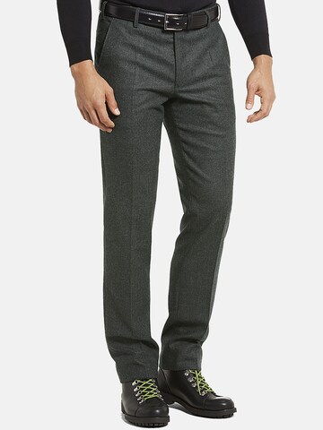 MEYER Regular Chino 'Rio 2-8812' in Groen: voorkant