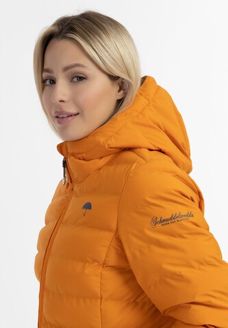 Manteau d’hiver 'Halee' Schmuddelwedda en orange