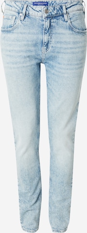 SCOTCH & SODA Skinny Jeans in Blue: front