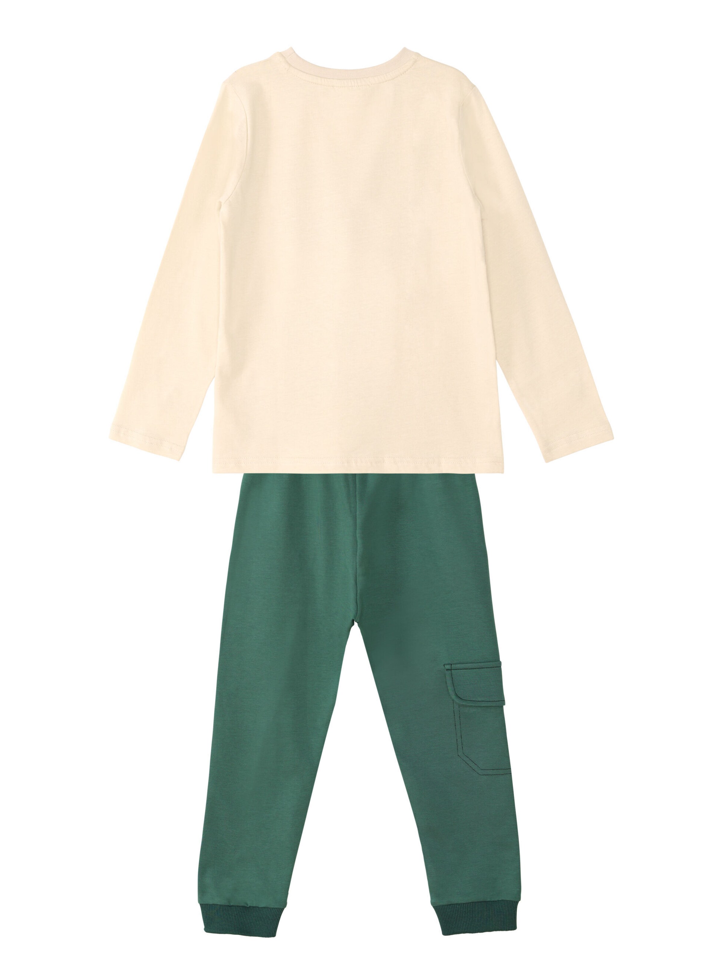 Denokids Tracksuit 'Up Dozer' in Green