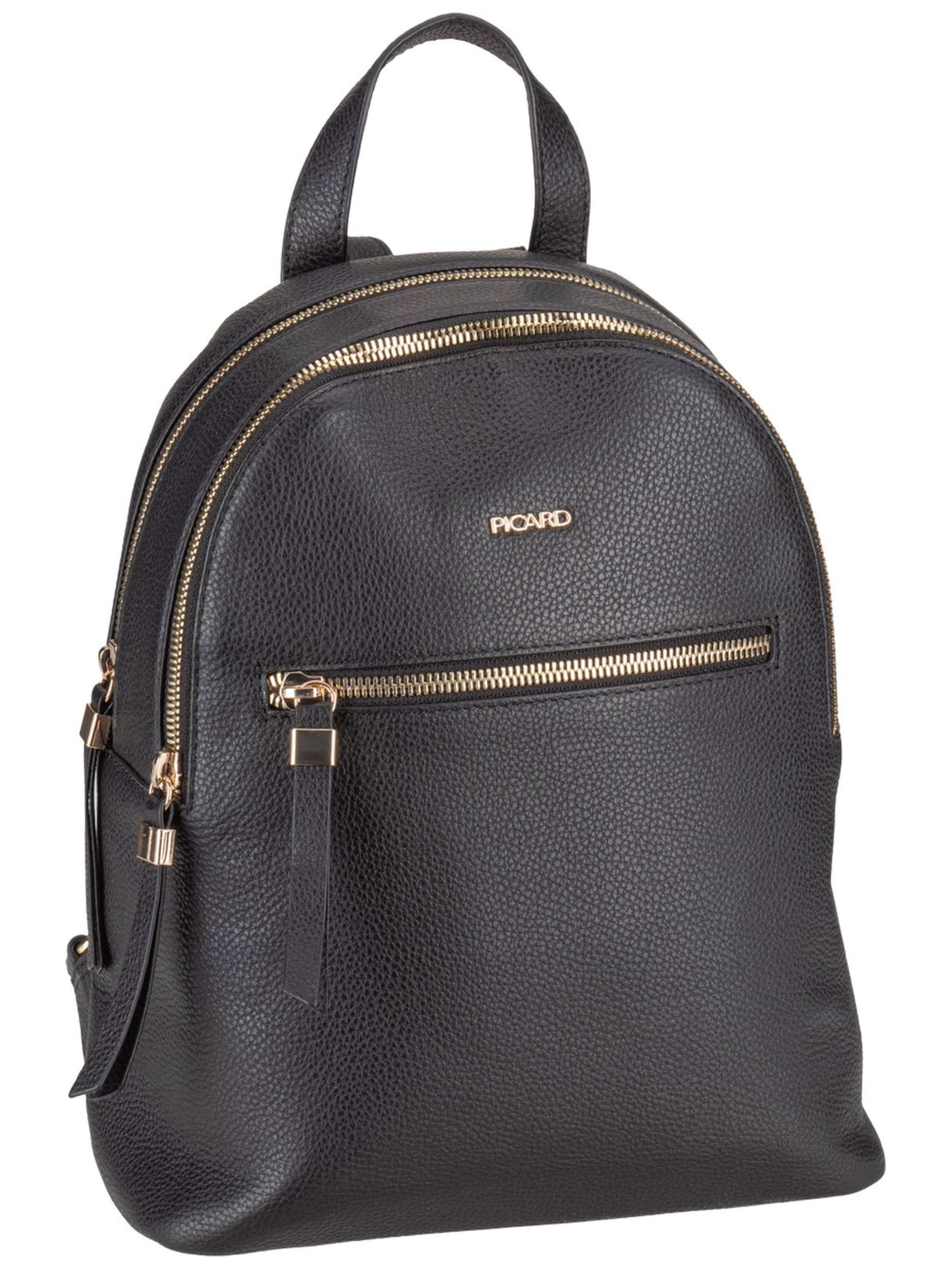 Picard Backpack ' Java ' in Black: front
