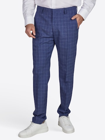 Regular Pantalon 'Ray' PIERRE CARDIN en bleu : devant
