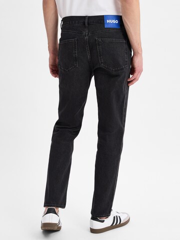 HUGO Slimfit Jeans '  ' in Schwarz
