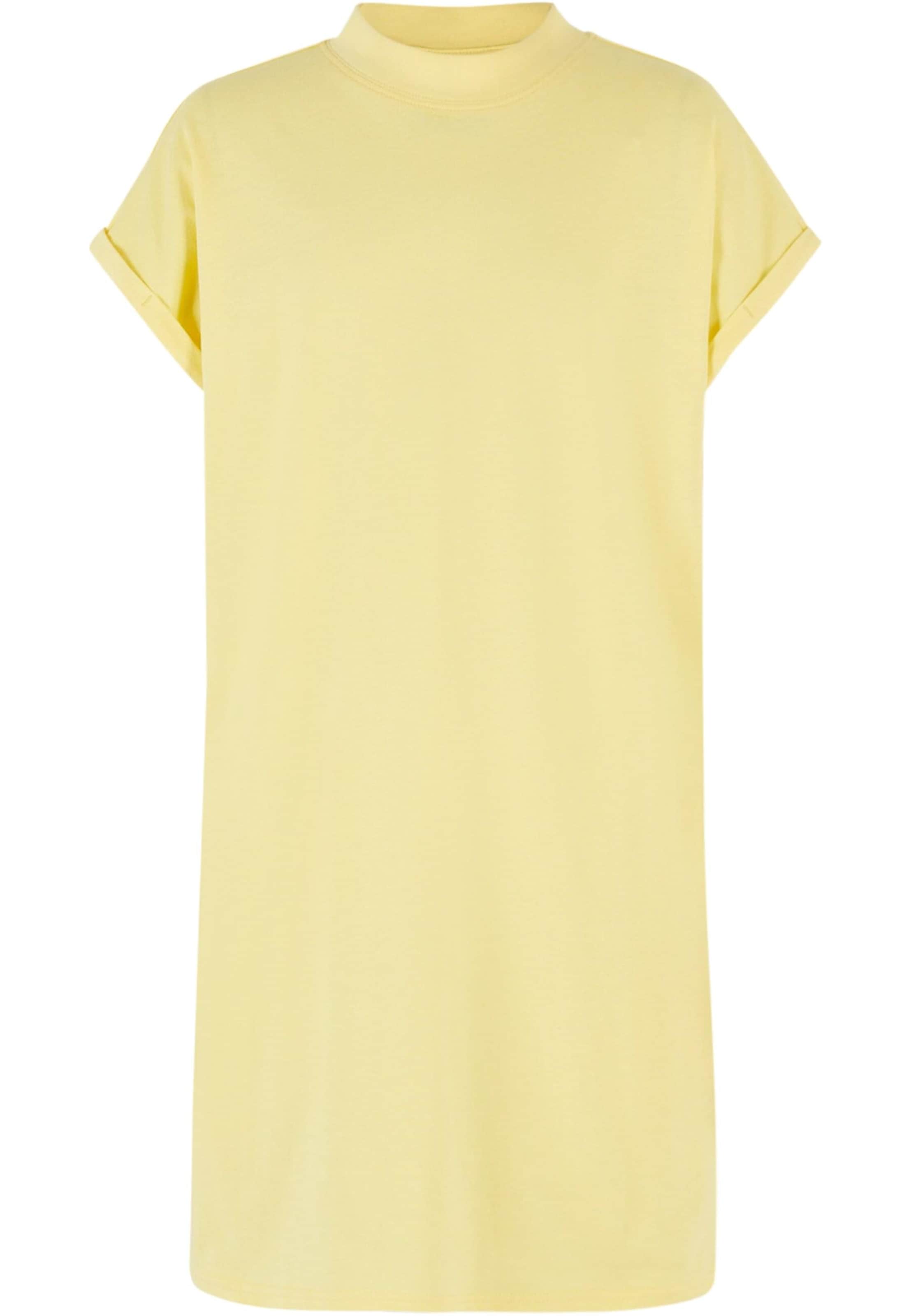 Urban Classics Dress in Yellow: front