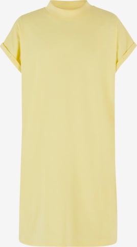 Urban Classics Dress in Yellow: front