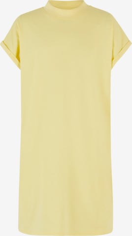 Urban Classics Kleid in Gelb: Vorderseite